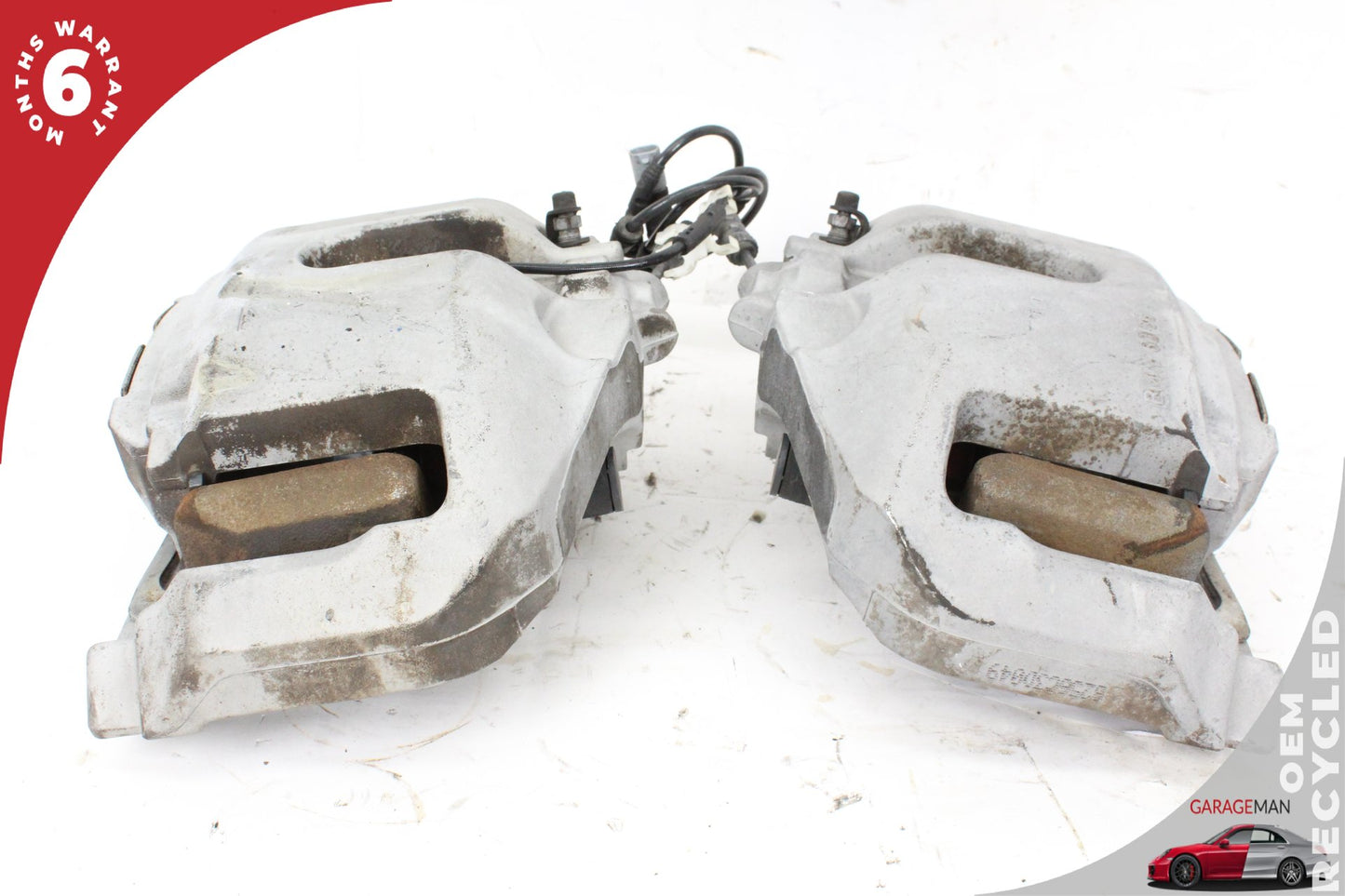2011-2016 BMW 550i F10 Front Left and Right Side Brake Calipers Set of 2 6786818