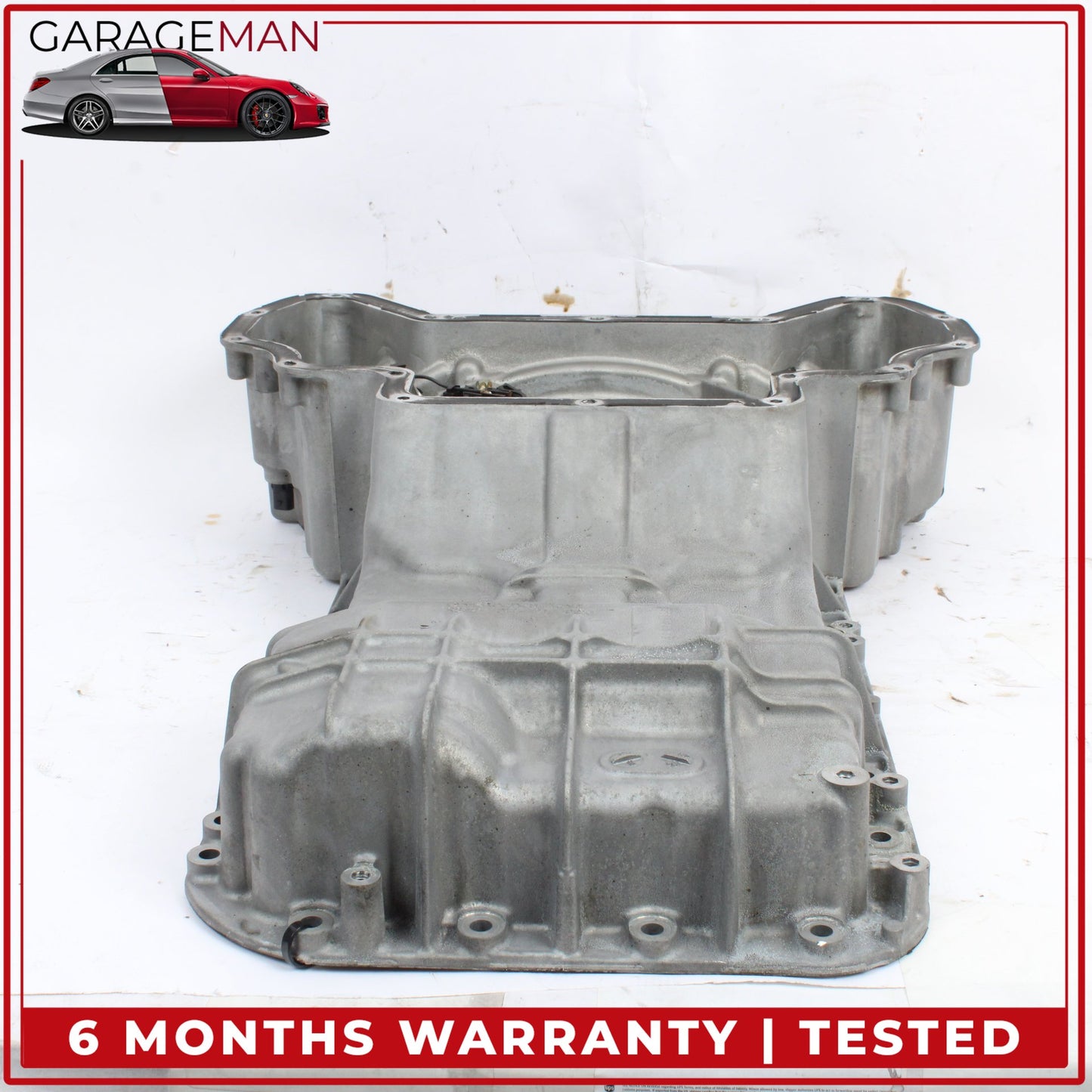 2005-2011 Mercedes W211 E350 Engine Upper Oil Sump Baffle Pan 2720142102 OEM