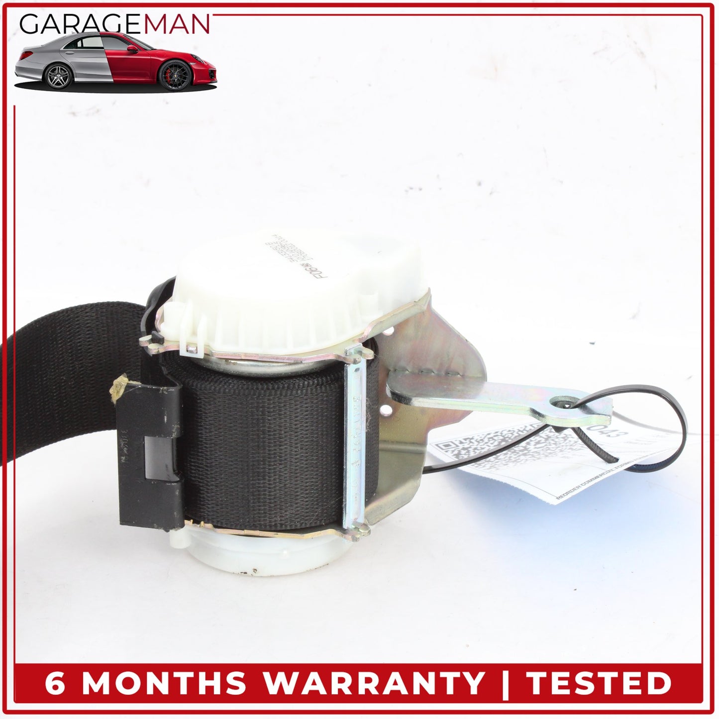 2012-2019 BMW 650i 640i F06 Rear Left or Right Side Seat Belt Black 34132948 OEM
