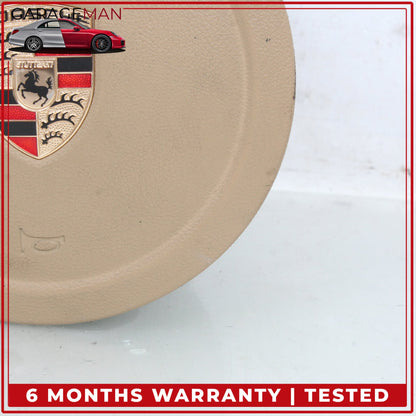 2010-2016 Porsche Panamera 970 Steering Wheel Airbag Beige 97080308902 OEM