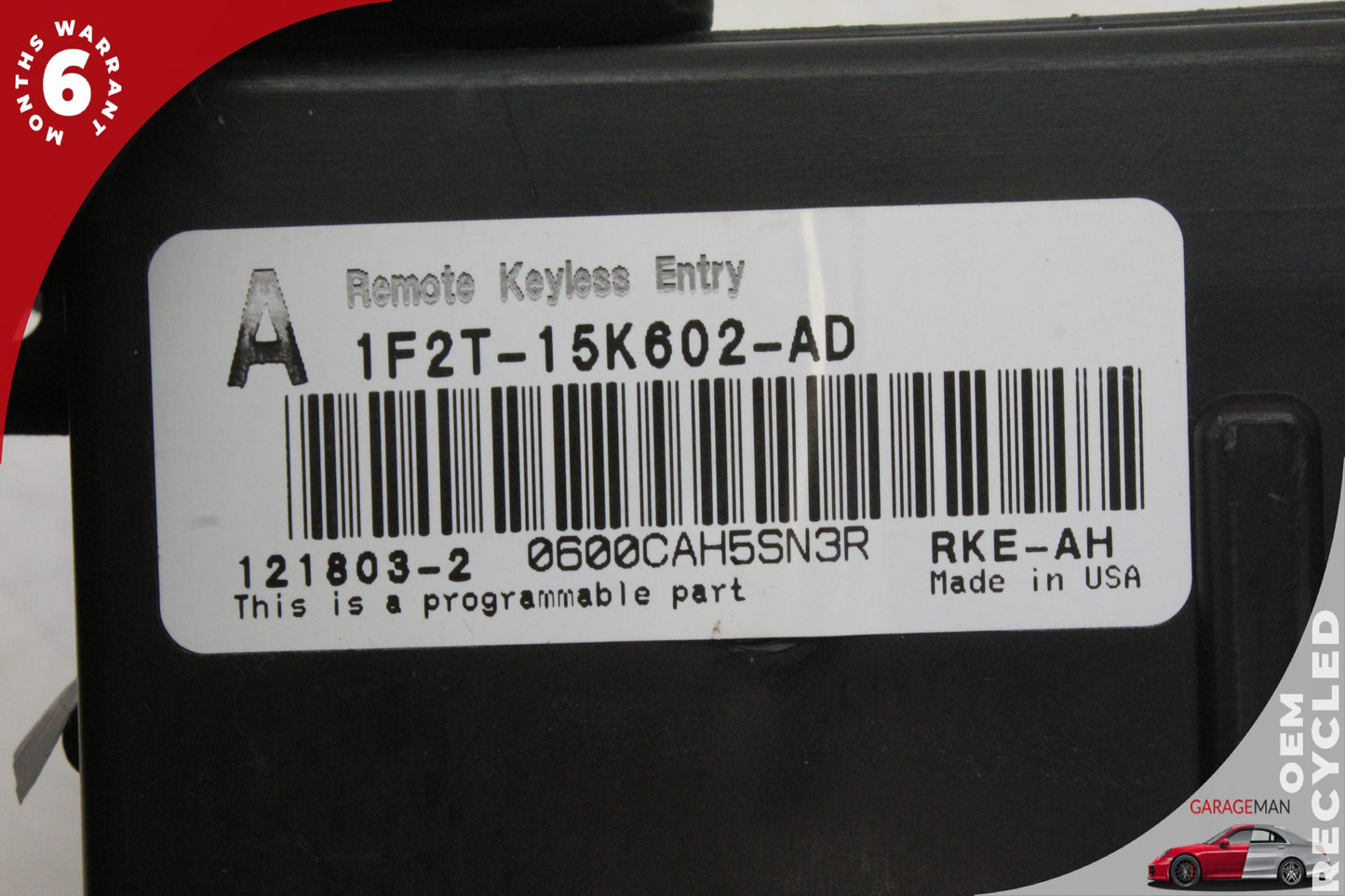2002-2005 Ford Thunderbird Keyless Go Entry Control Module Unit 1F2T15K602AD OEM