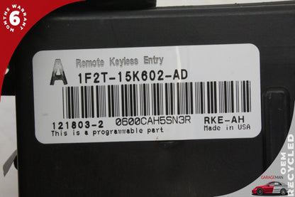 2002-2005 Ford Thunderbird Keyless Go Entry Control Module Unit 1F2T15K602AD OEM