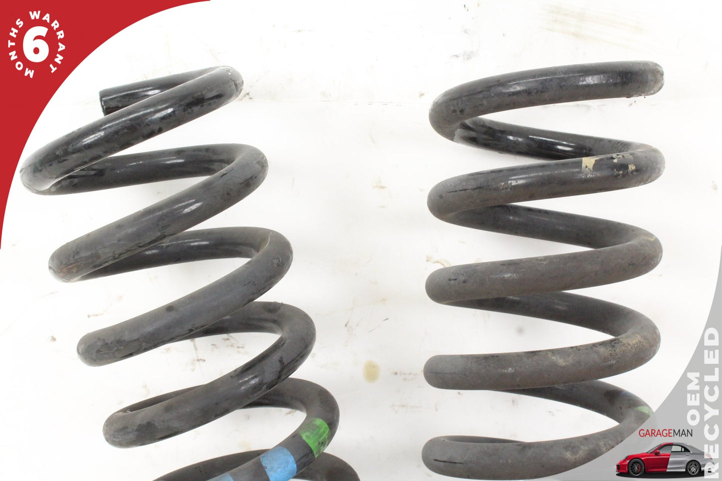 1998-2003 Mercedes W208 CLK55 AMG Rear Shock Absorber Coil Spring Set of 2 OEM