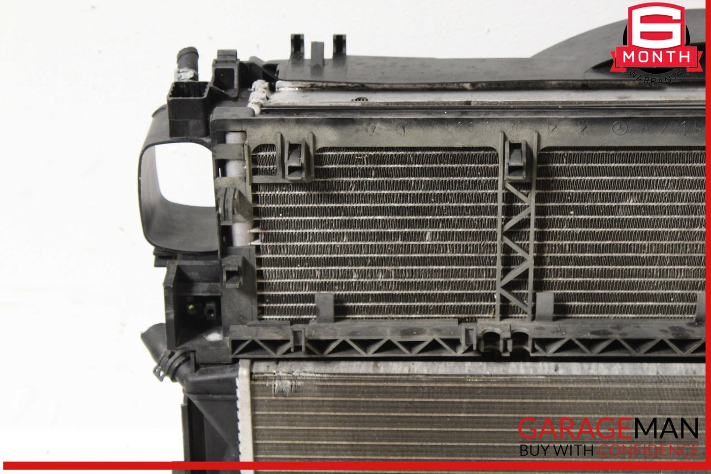 2007-2013 Mercedes-Benz S400 W221 Engine Cooling Radiator AC A/C Condenser OEM