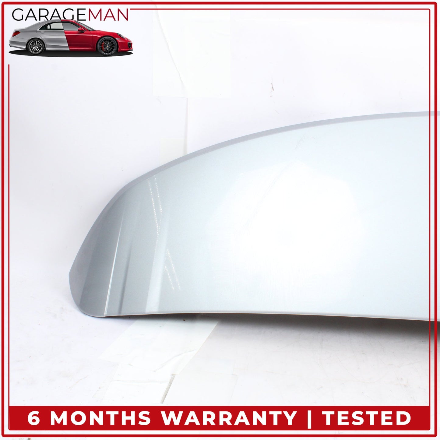 2017-2025 Audi Q7 SQ7 Rear Spoiler w/ 3rd Brake Light Silver 4M0827933 OEM
