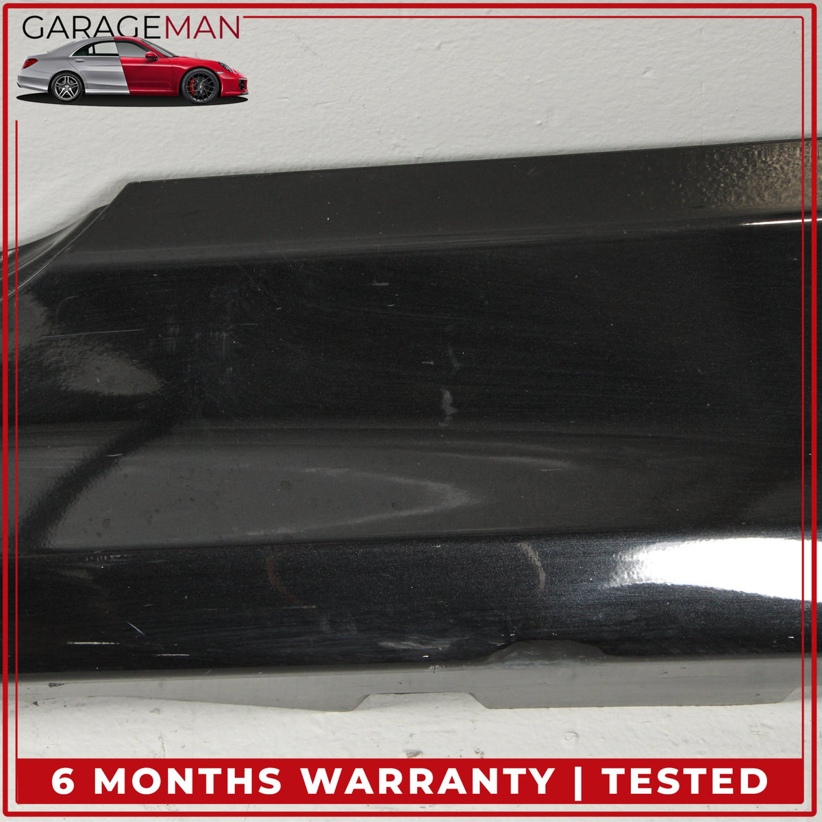 2012-2018 BMW 640i F12 Left Side Rocker Skirt Molding Trim Panel Black OEM