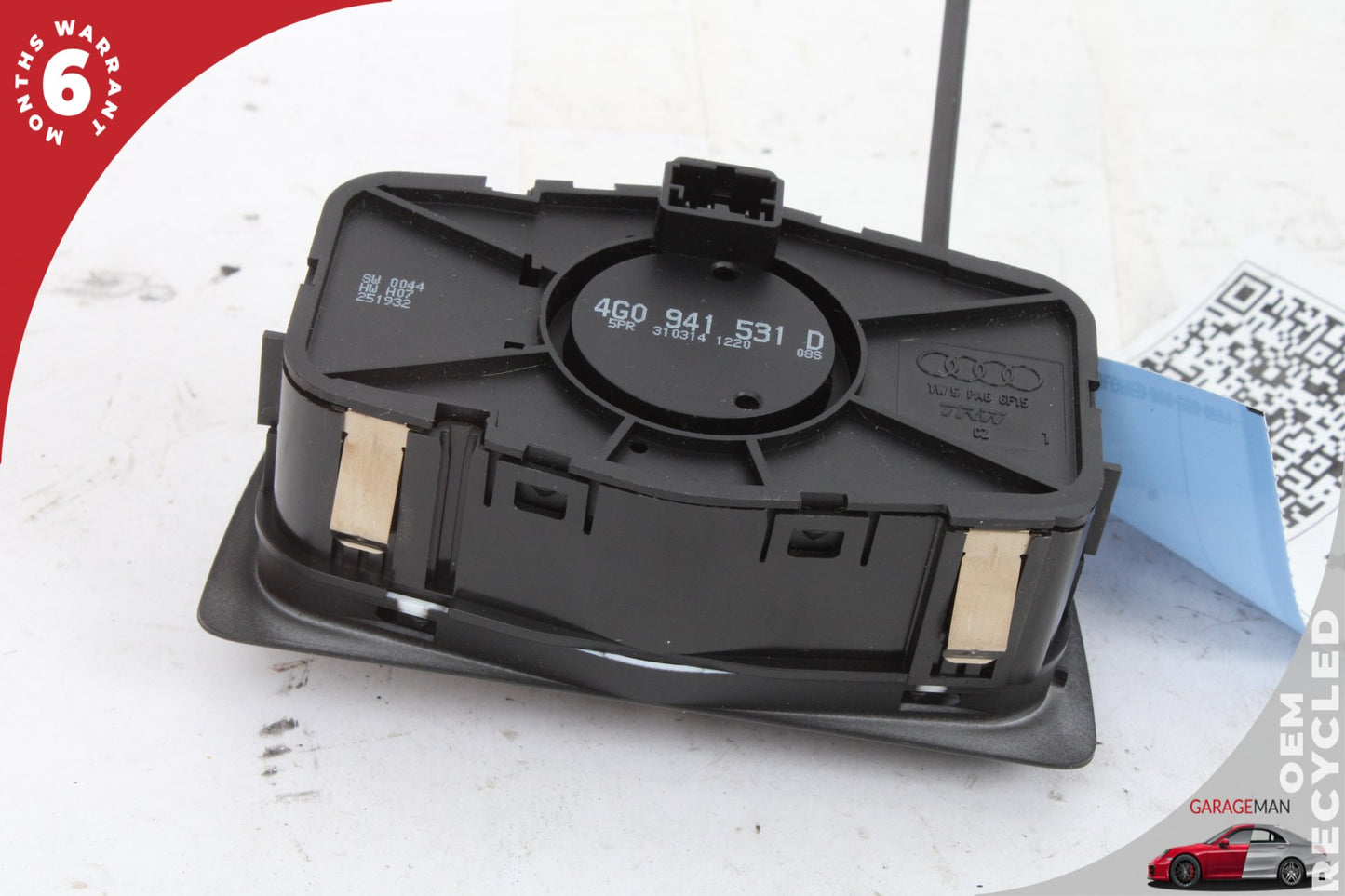 2012-2018 Audi A6 A7 Front Left Side Headlight Control Switch 4G0941531 OEM