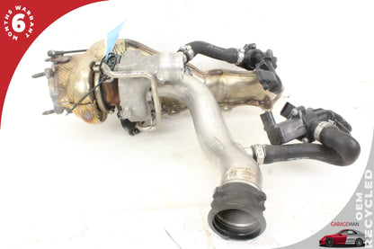 2013-2018 Audi A8 S8 S6 S7 Left Side Turbocharger Manifold 079145703E OEM