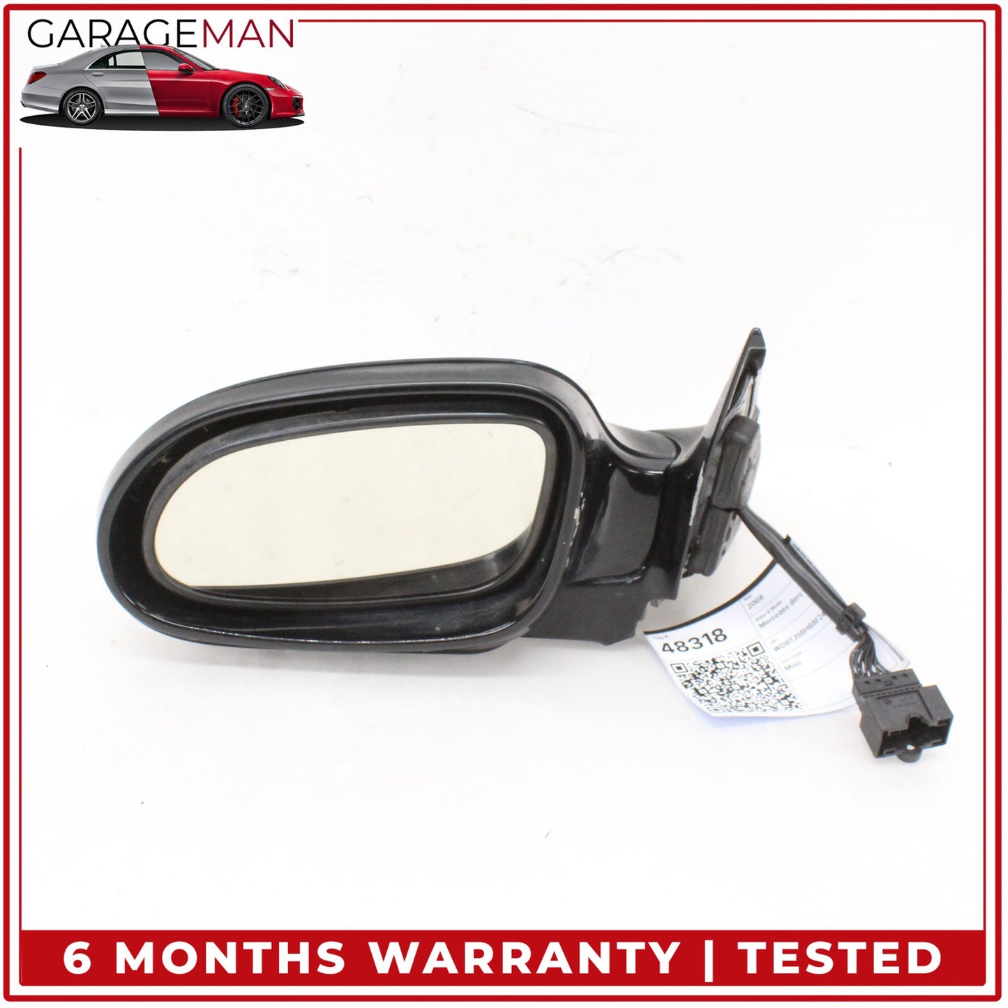 2003-2009 Mercedes-Benz CLK350 W209 Coupe Front Left Door Rear View Mirror 2098103516 OEM
