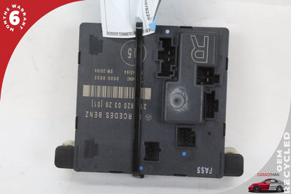 2006-2009 Mercedes CLS500 W219 Right Rear Door Control Module 2198200326 OEM