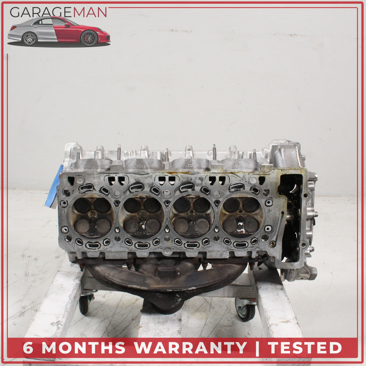 2008-2014 BMW 650i 550i X5 X6 4.4L V8 N63 Right Side Cylinder Head 7573936 OEM