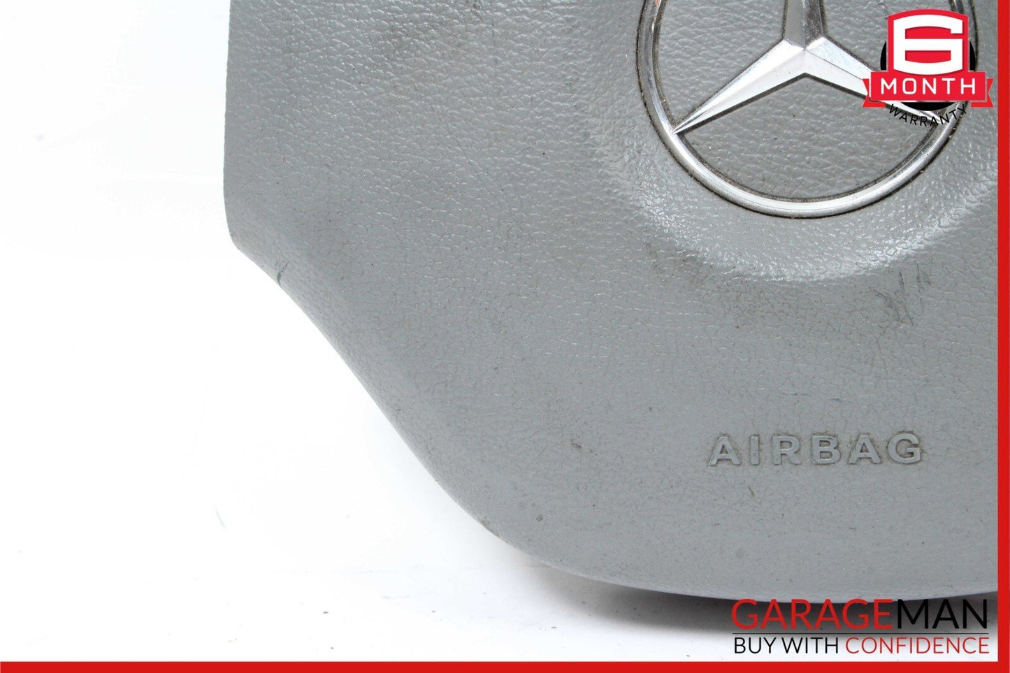06-08 Mercedes W251 R350 ML500 GL450 Driver Steering Wheel Airbag Grey
