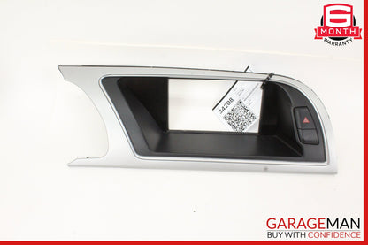 2008-2017 Audi A5 S5 Front Center Dash Display Screen Trim Cover 8T1857186H OEM