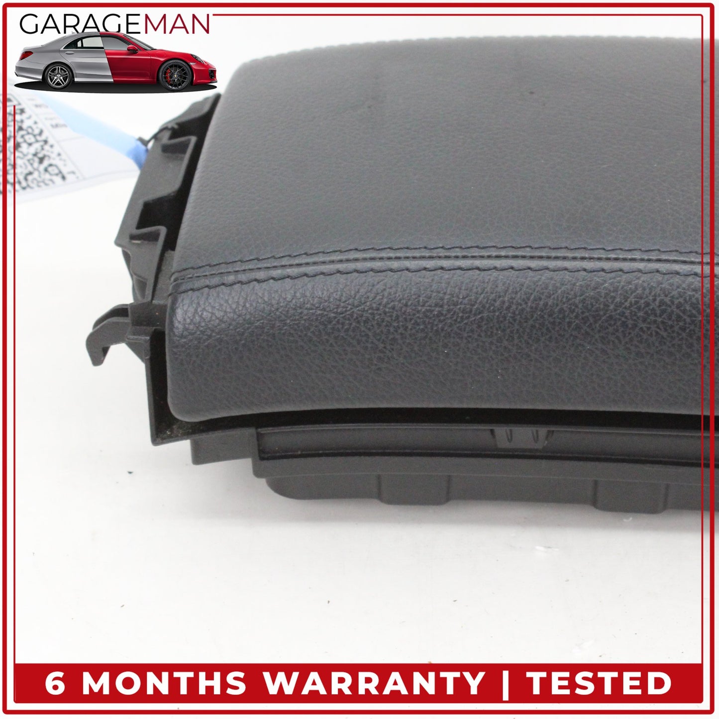 2006-2011 Mercedes W219 CLS500 Front Center Console Armrest Lid Cover Black OEM