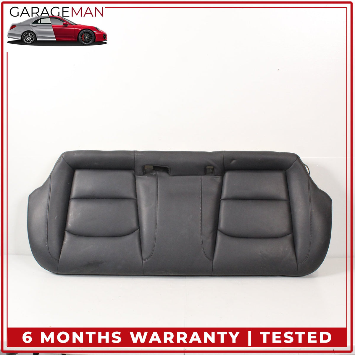 2017-2023 Tesla Model 3 Rear Upper and Lower Seat Assembly w/ Bolster Black OEM