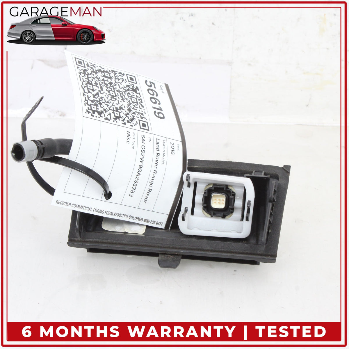 2016-2019 Land Rover Range Rover L405 Rear View Back Up Camera GK5213554BB OEM