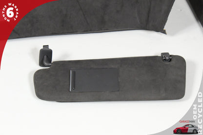 2011-2014 Porsche Cayenne 92A Headliner Pillar Trim Panel Cover Set Black 95855552402