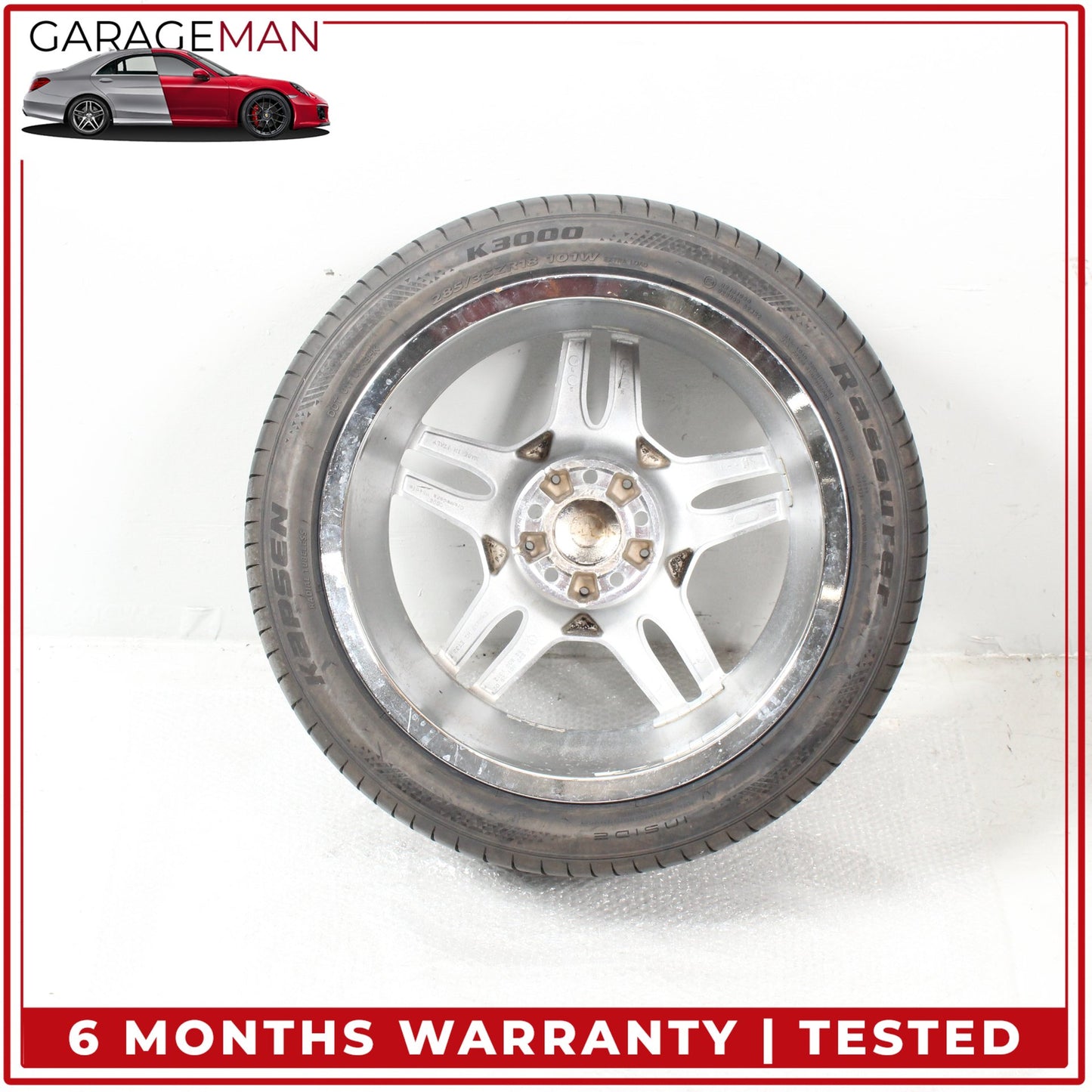 2003-2012 Mercedes R230 SL550 SL65 AMG Rear Wheel Tire Rim 9.5Jx18H2 ET33 OEM