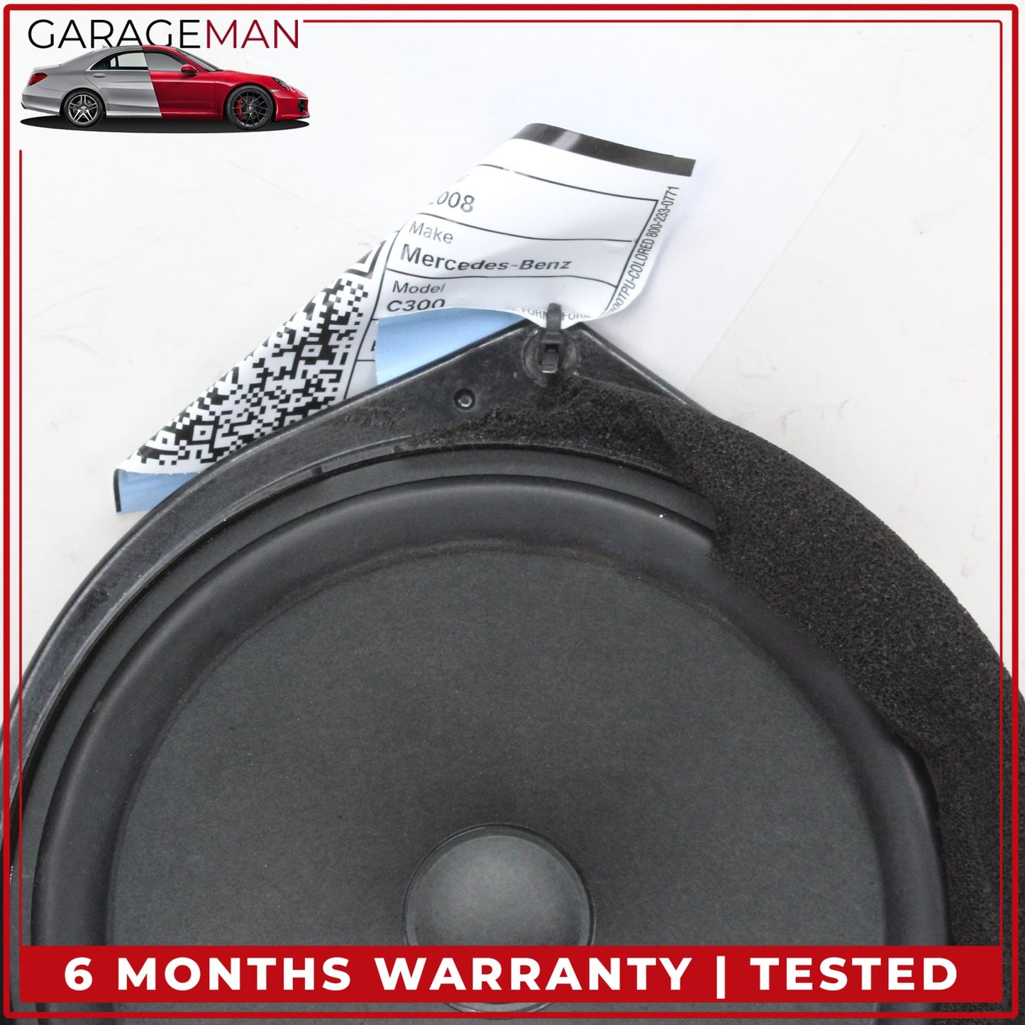 2008-2015 Mercedes W204 C300 C350 Front Left and Right Side Door Speaker Set OEM