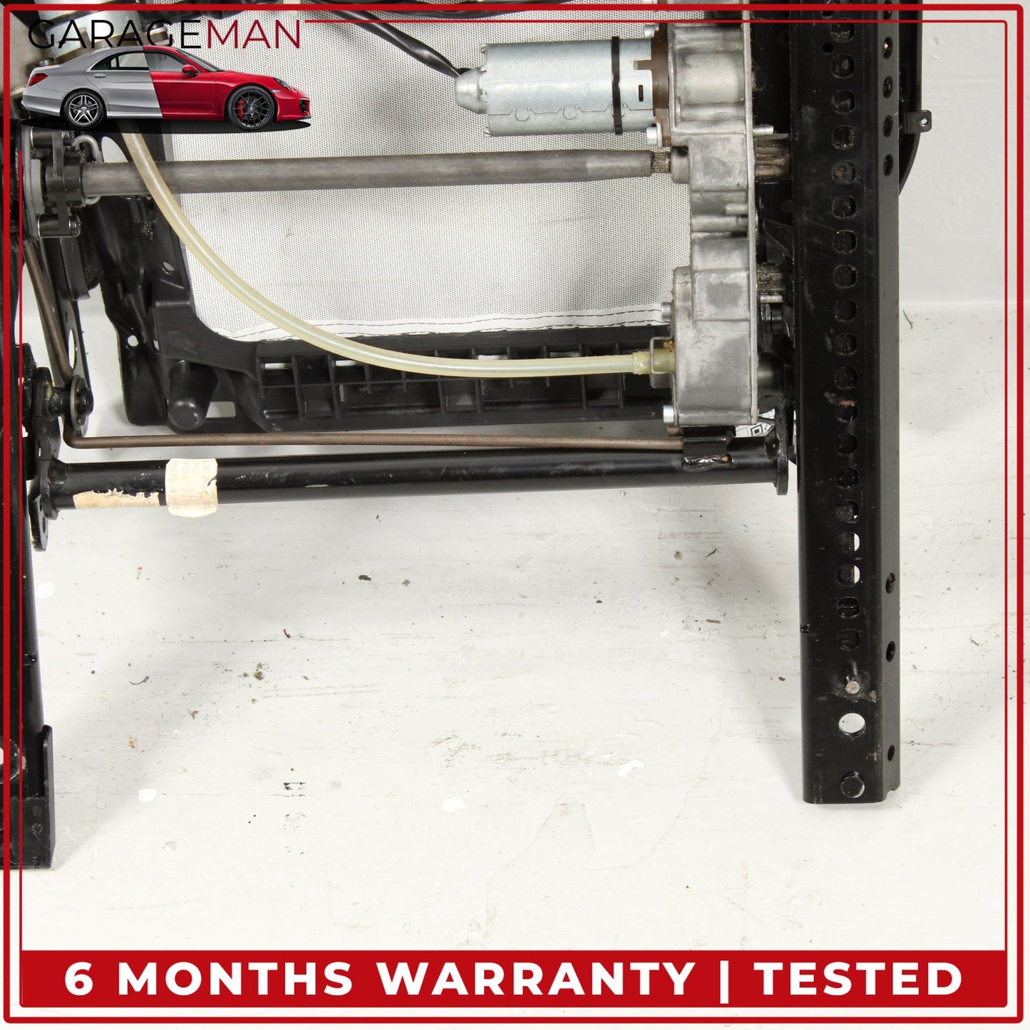 2008-2019 Maserati GranTurismo Front Left Seat Rail Track Frame w/ Motors OEM