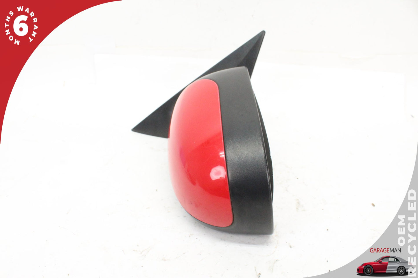 2002-2005 Ford Thunderbird Front Left Door Rear View Mirror Red 1W6Z17683BA OEM