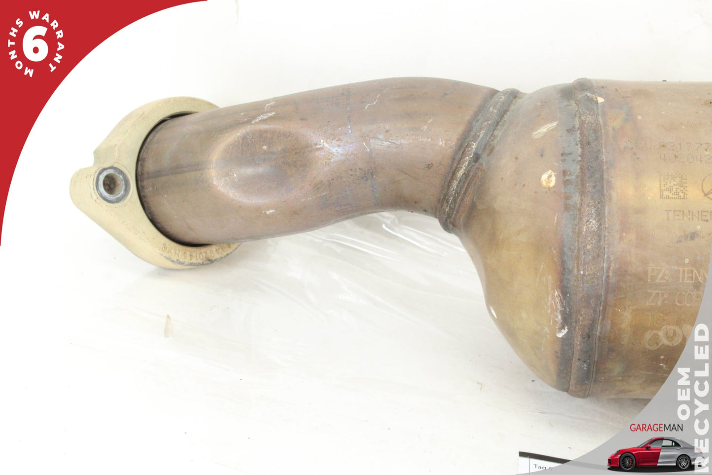 17-19 Mercedes-Benz E400 W213 Station Wagon Left Side Exhaust Downpipe 2054900256