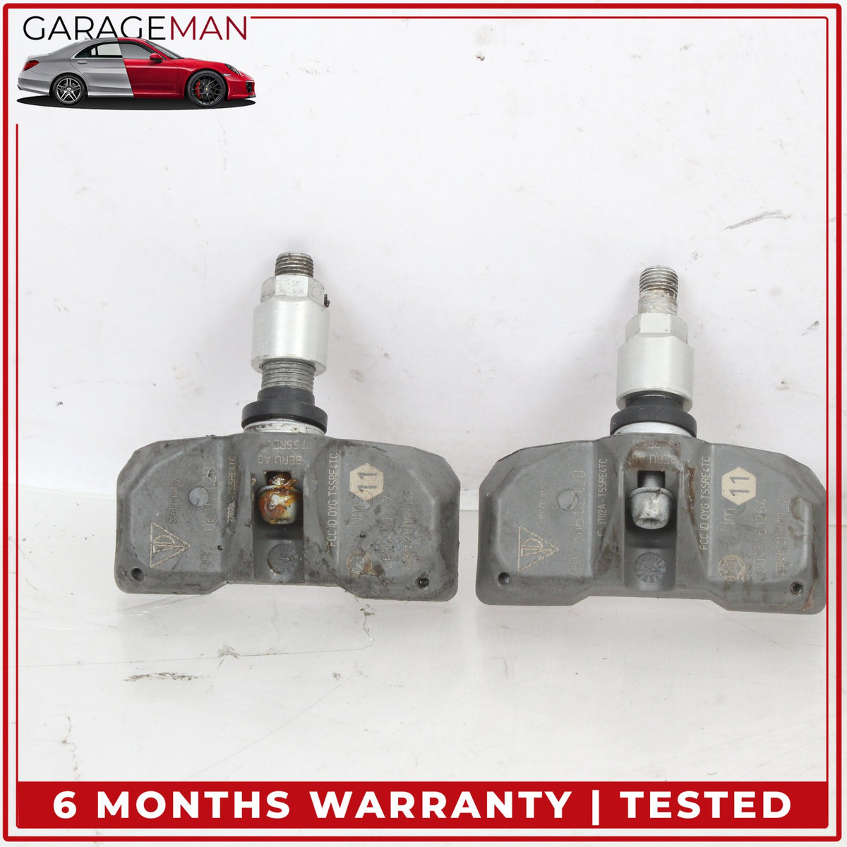2010-2016 Porsche Panamera 970 TPMS Tire Pressure Monitor Sensor Set of 4 OEM