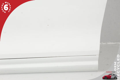 11-18 Porsche Cayenne 92A Front Left Driver Door Shell White 95853101100