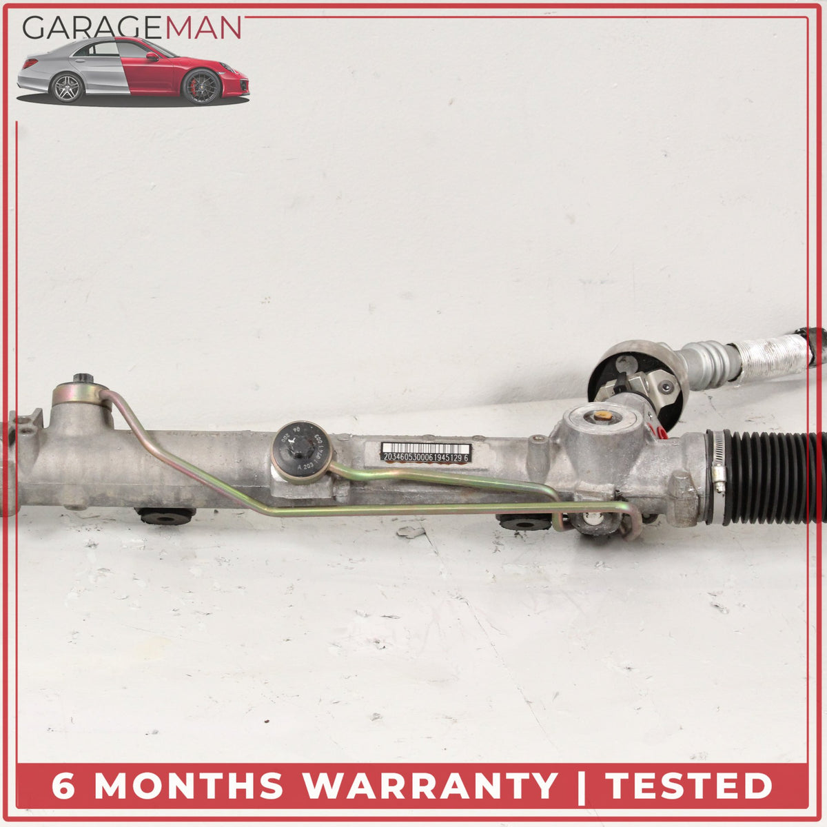 2005-2009 Mercedes W203 C230 RWD Power Steering Gear Rack & Pinion Assembly OEM