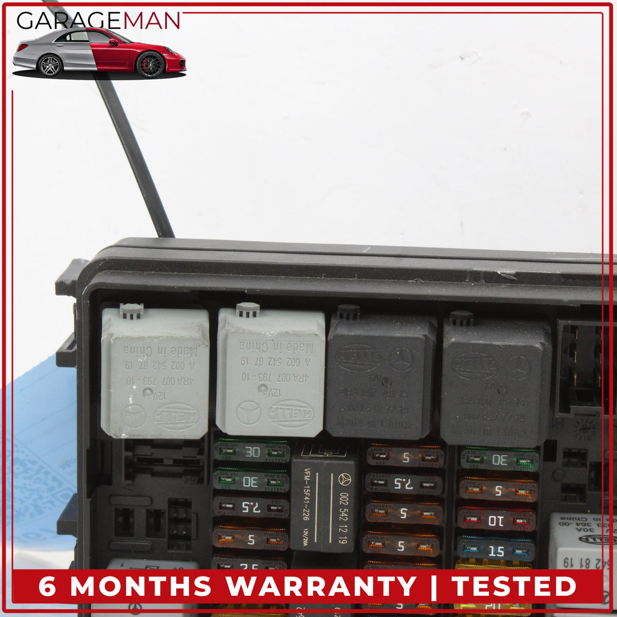 2006-2013 Mercedes W164 ML350 GL450 R350 Rear SAM Relay Fuse Box 1645403372 OEM