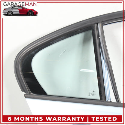 2012-2018 BMW 320i xDrive Rear Right Side Door Shell Liquid Blue Metallic OEM