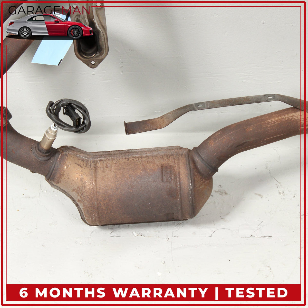 1999-2002 Porsche 911 996 Complete Exhaust (Manifold, Downpipe, Muffler) OEM