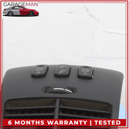 2003-2006 Mercedes W215 CL500 Rear Center Console AC A/C Air Vent Trim OEM