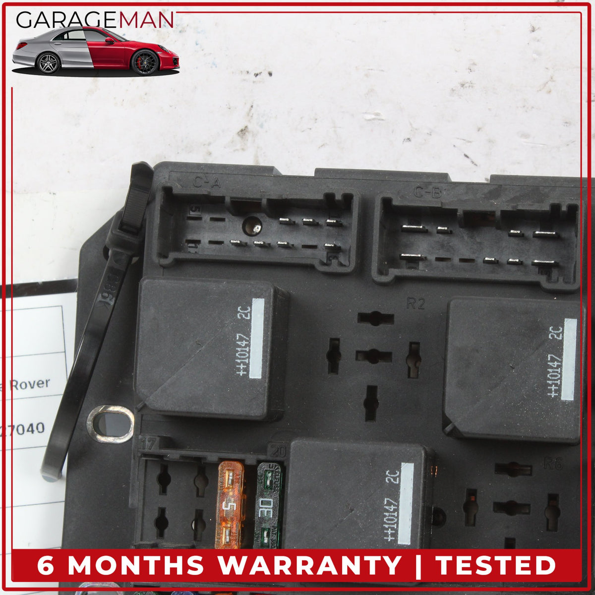 2010-2012 Range Rover L322 Rear Trunk Boot Fuse Box Module AH4214N030AE OEM