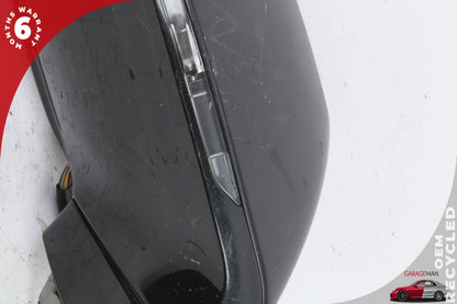 2012-2018 Audi A7 Front Right Side Door Rear View Mirror w/ Blind Spot Black OEM
