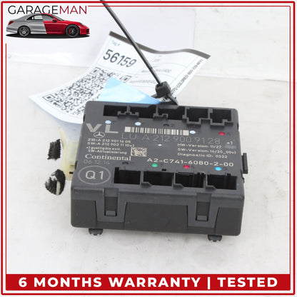 2008-2018 Mercedes W212 E400 Front Left Side Door Control Module 2129009128 OEM
