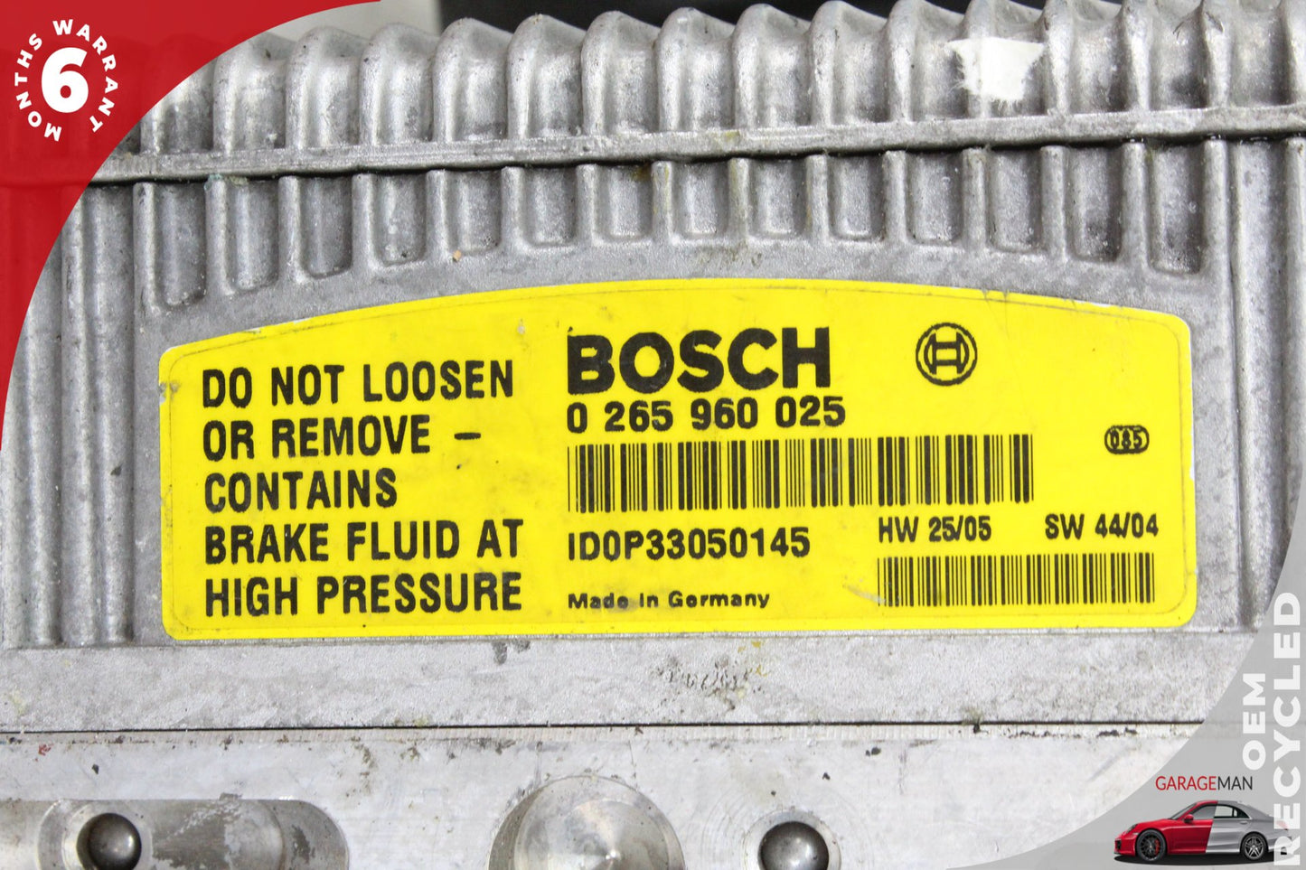 2003-2008 Mercedes R230 SL500 ABS Anti Lock Brake Pump Module 0094312612 OEM