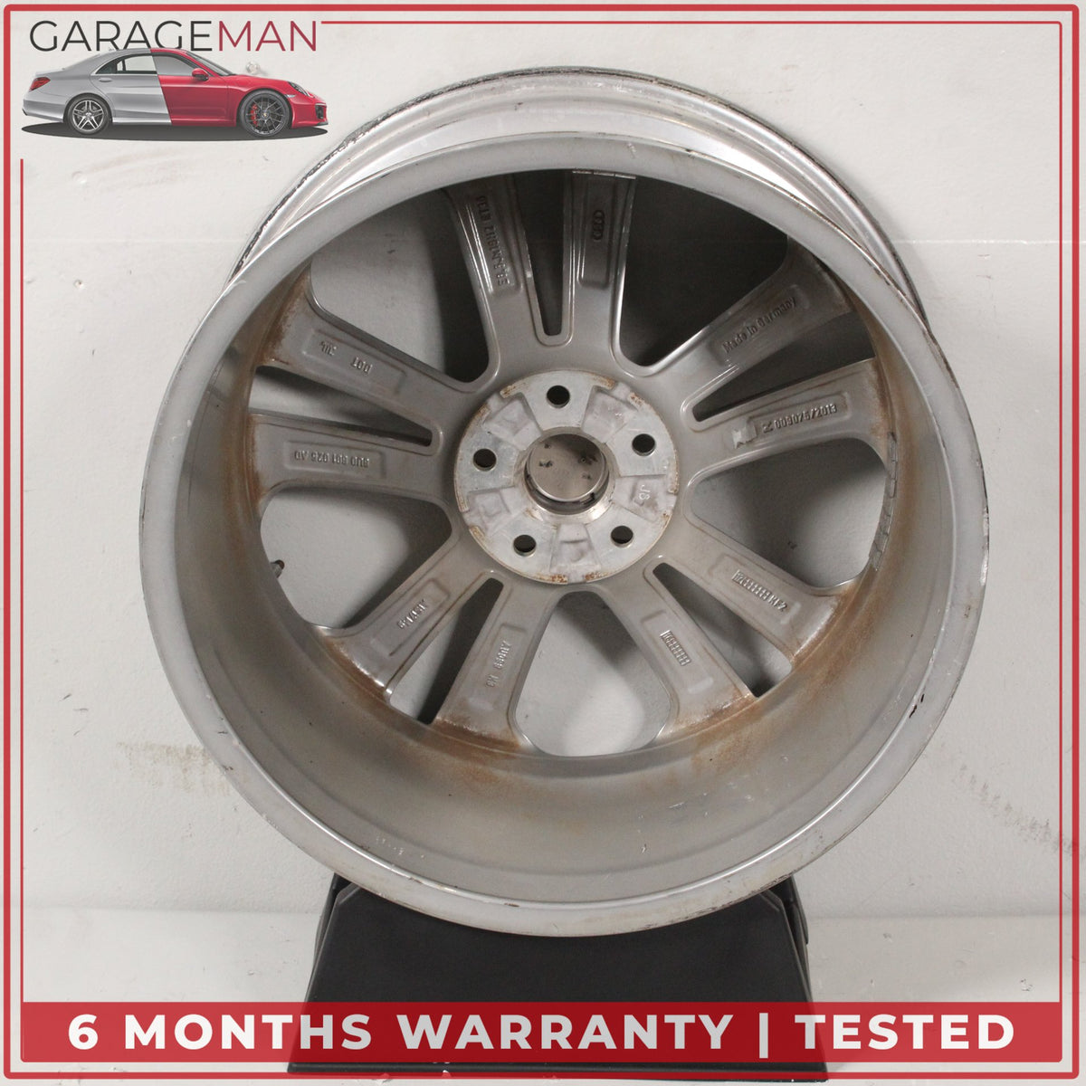 2015-2018 Audi Q3 Front or Rear Side Wheel Rim 8.5JX19H2 ET36 8U0601025AD OEM