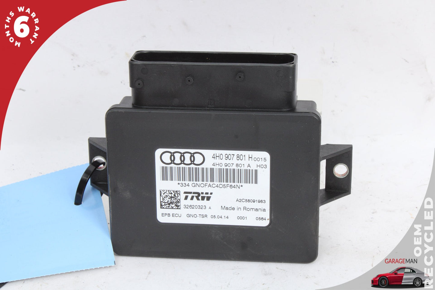 2012-2018 Audi A6 A7 Electronic Parking Brake Control Module Unit 4H0907801H OEM