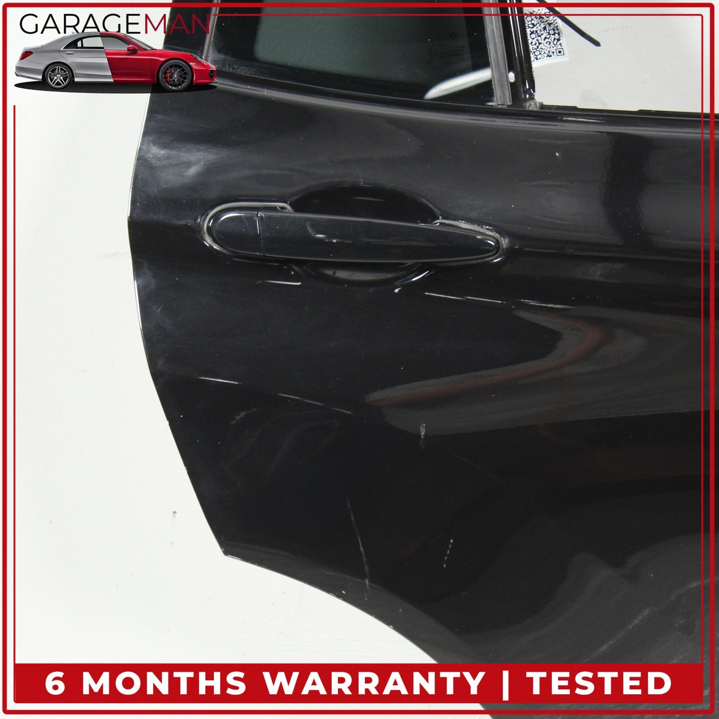 2011-2017 BMW X3 F25 SUV Rear Right Side Door Shell w/ Door Handle Black OEM