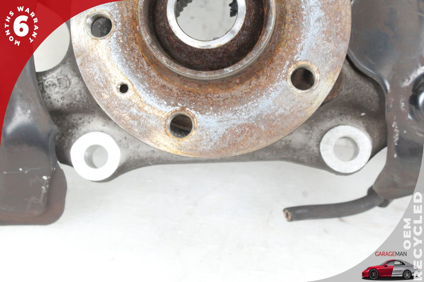 2011-2018 Audi A8 S8 Front Left Side Spindle Knuckle Wheel Hub 4H0407241J OEM