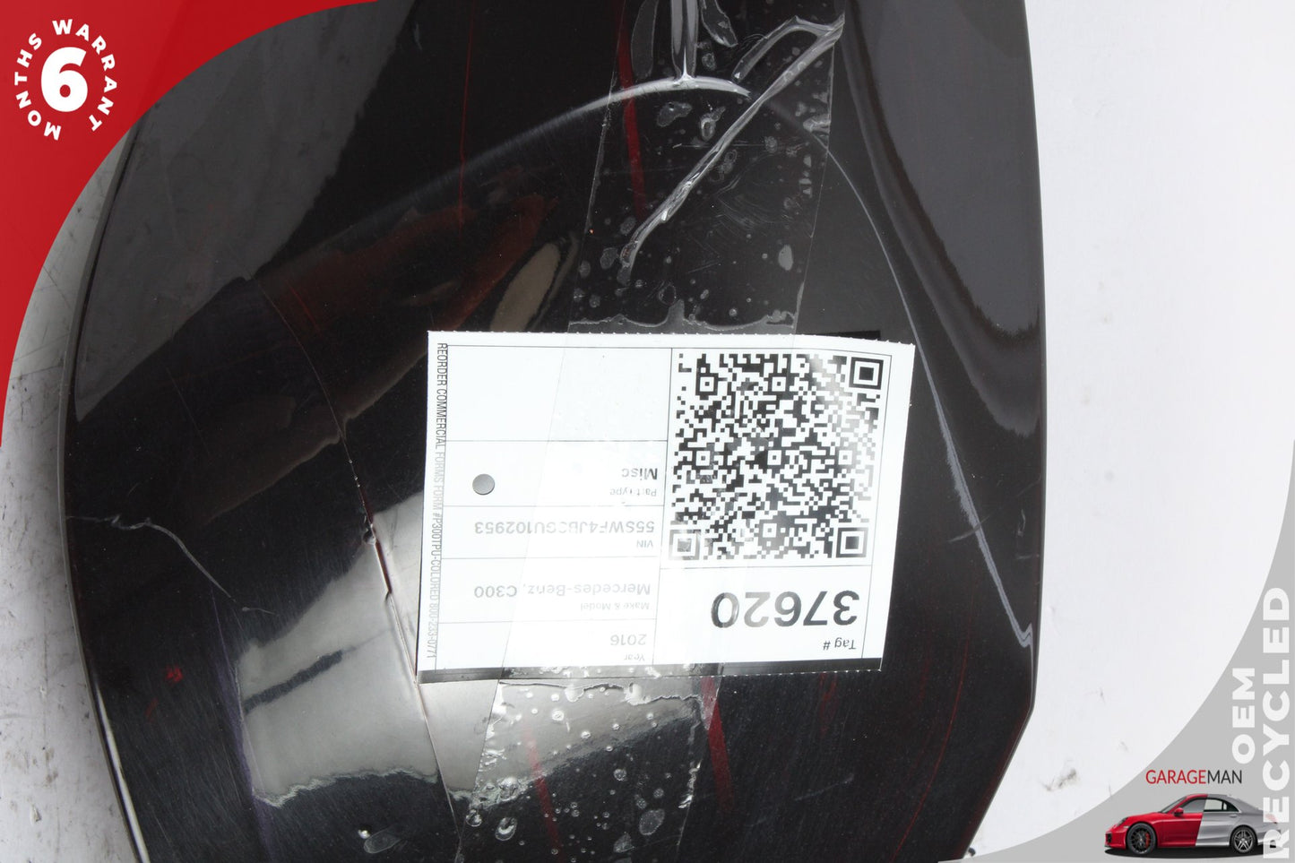 2015-2018 Mercedes-Benz C300 W205 Rear Left Side Tail Light Lamp 2059061802 OEM