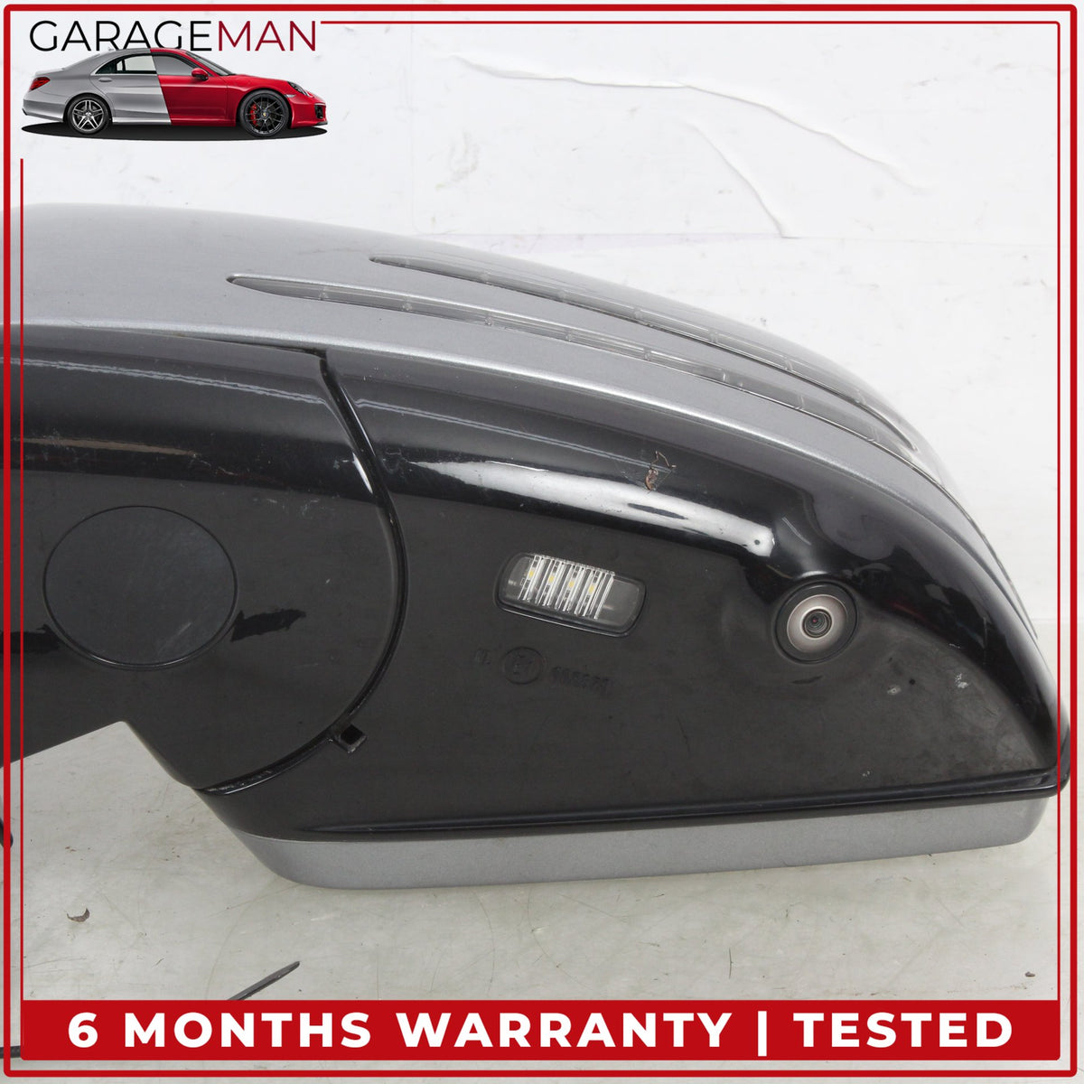 2010-2016 Mercedes W212 E350 Left Rear View Mirror w/ Blind Spot & Camera OEM