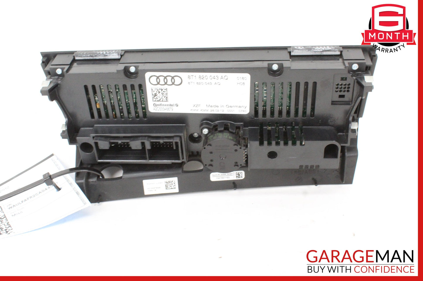 2009-2012 Audi A5 Front AC A/C Air Conditioning Heater Climate Control Panel OEM