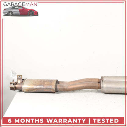 2013-2015 Jaguar XF X250 3.0L S/C RWD Intermediate Exhaust Muffler Dual Pipe OEM