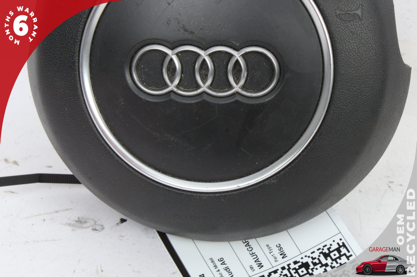 2012-2018 Audi A6 Front Left Driver Side Steering Wheel Airbag 4G0880201H OEM