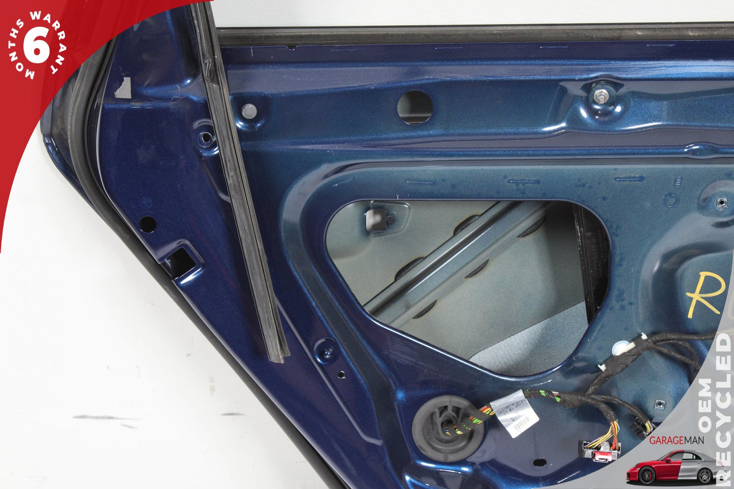 2015-2020 Audi A3 S3 Rear Left Side Door Shell Panel 8V5833051A OEM