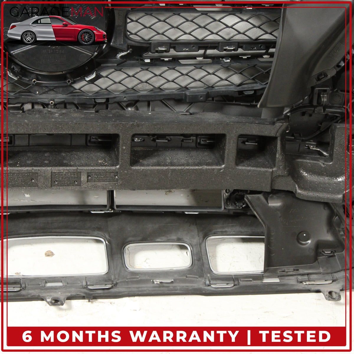 2016-2019 Mercedes X253 GLC300 Front Bumper Cover Assembly Gray Metallic OEM