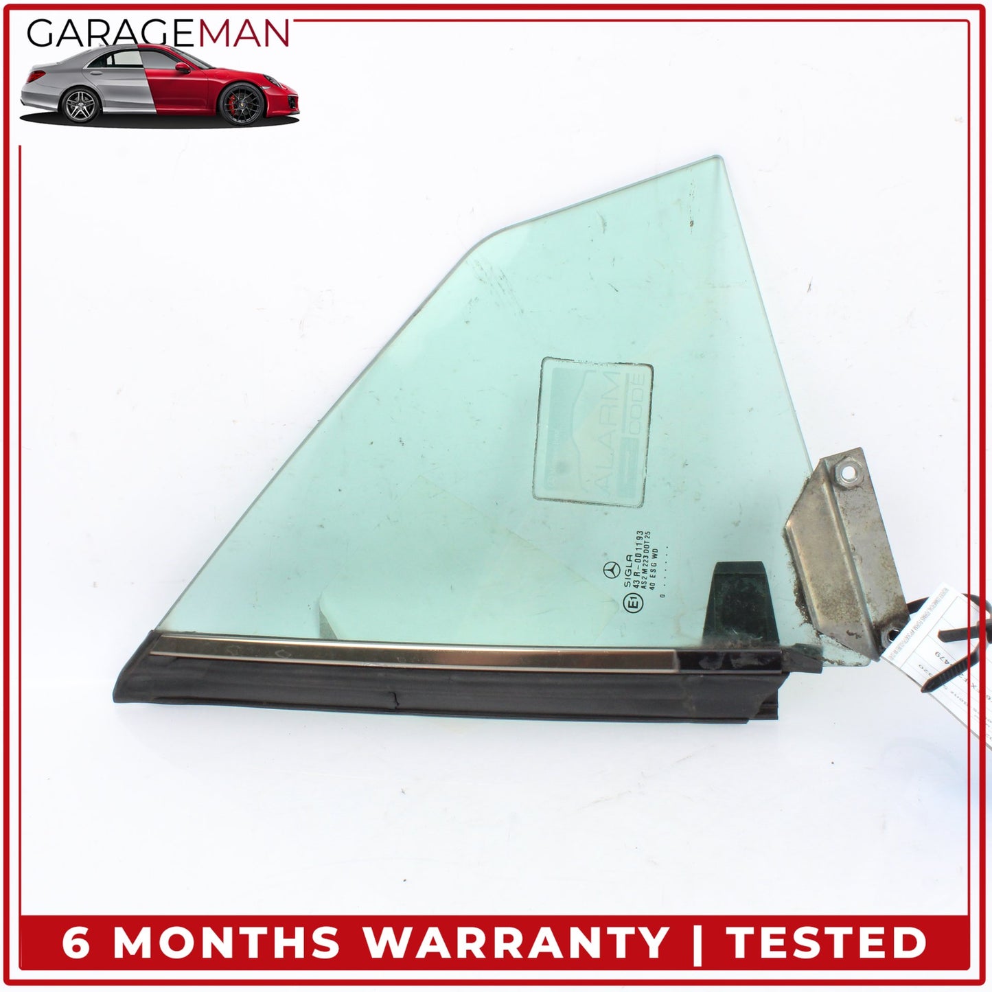 1997-2004 Mercedes R170 SLK320 Rear Left Quarter Window Glass 1706700310 OEM