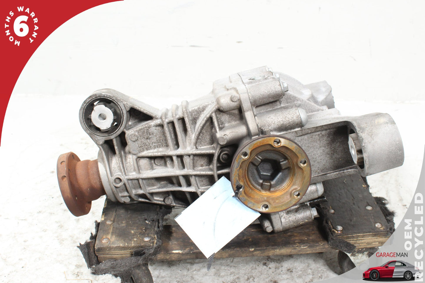 2007-2010 Porsche Cayenne 957 Audi Q7 Rear Axle Differential Carrier OEM
